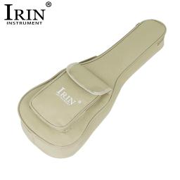 Irin 24 Polegada ukulele saco 4 cordas hawaii guitarra mochila alça de ombro ajustável tote caso acolchoado instrumento música acessórios - Image 2