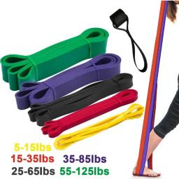 5 ~ 125lbs tpe ginásio faixas de resistência equipamentos de ginástica para casa boxe yoga equipamentos de exercício ombro volta reabilitação para mulher homem - Image 5