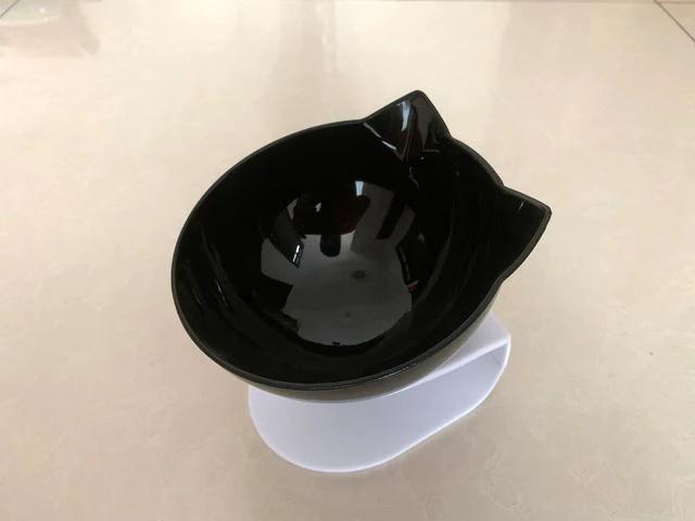 Tigela dupla slip com suporte para cães e gatos, pote de comida e água ideal para alimentação de animais de estimação - Image 1