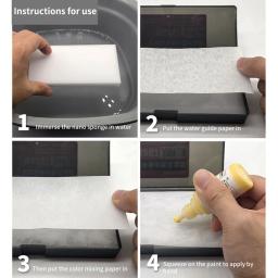 Conjunto de tintas à base de água para pintura acrílica, ferramenta para colorir, pigmentação, caixa hidratante, suprimentos DIY Hobby, paleta úmida - Image 2