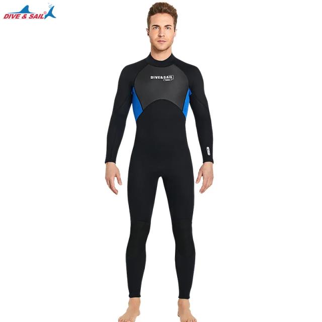 Wetsuit de Neoprene de 3mm para Homens - Ideal para Surf, Mergulho, Pesca Submarina e Kitesurf