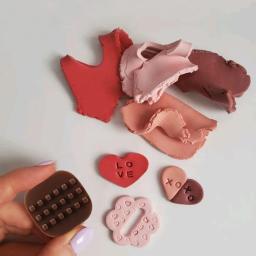 Mini Conjunto de Estampagem Alfanumérico, Argila Do Polímero, Cerâmica Macia, DIY Brincos Franceses, Corte Matre, Jóias, Pingente Fazendo Moldes - Image 4