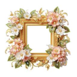 Flor Diamante Pintura Photo Frame, Forma Especial, Bordado, Desktop Decor, Quarto, Mesa Decor - Image 4