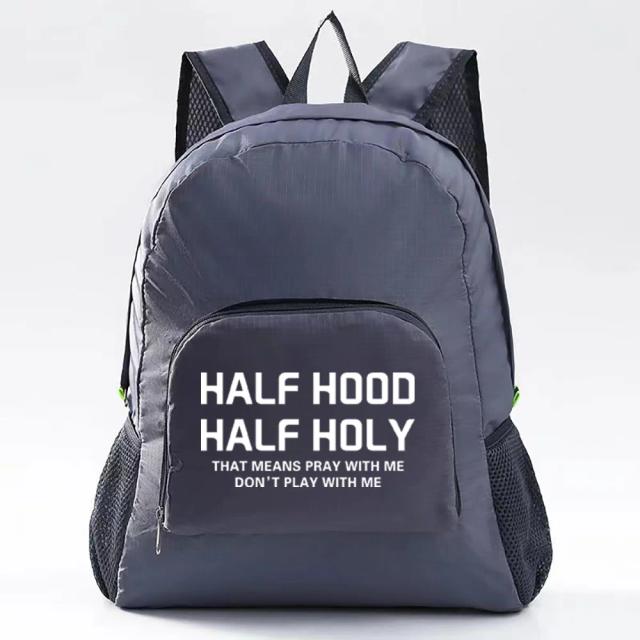 Mochila Dobrável Leve para Viagens e Esportes ao Ar Livre - Ideal para Caminhadas e Escalada, Estilo Portátil para Mulheres