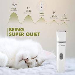 Newpet-4 in 1 Aparador de pêlos elétrico para animais de estimação, profissional recarregável Grooming Clipper, Nail Grinder, corte de cabelo para cães e gatos - Image 3