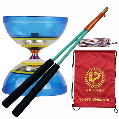 Yoyo Profissional Diabolo para Acrobacias Chinesas - Malabarismo com Tri Rolamentos e Sino Blindado