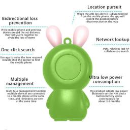 Mini Dispositivo de Rastreamento GPS Portátil para Animais de Estimação, Localizador Anti-Lost, Ferramentas Móveis Key Finder, Bluetooth 5.0, Escondido, Anti-Lost, Gato, Cão - Image 6