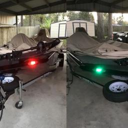 Navegação marinha luzes LED, luzes de sinalização de duas cores, Universal Boat Supplies - Image 4