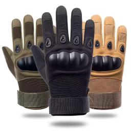Luvas de motocicleta meio dedo completo para homens e mulheres, proteção contra juntas, esportes, ciclismo, bicicleta, bicicleta, caça, tiro - Image 2