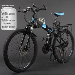 Bicicletas de dupla utilização para deslocamento e entretenimento de montanha off road para homens e mulheres, bicicletas de montanha para adultos - Image 5