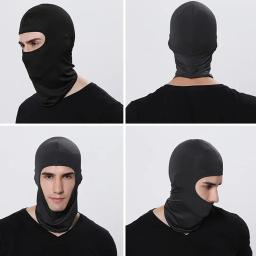 Camuflagem balaclava máscara facial completa para caça, ciclismo, esportes, capacete, cachecol cp - Image 4