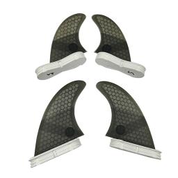 Prancha Quad Fins para Surf, M + GL, UPSURF, FCS, Desempenho 2 Fins, Honeycomb, Fibra de vidro, Surf Fins, 4 cores - Image 4