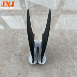 JNJ-FCS II-Prancha preta, Akila Twin Fins, feita por fibra de vidro e Honeycomb - Image 4