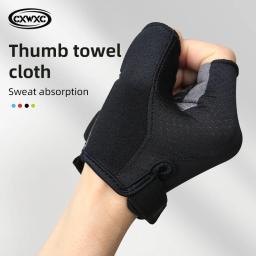 Bicicleta Metade do Dedo Luvas À Prova de Choque Com GEL Grosso Silicone Respirável Anti-derrapante MTB Road Bike Ciclismo Luvas de Liberação Rápida - Image 4