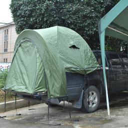 Barraca impermeável da cama do caminhão da camada dobro, barraca do caminhão do recolhimento, UPF 50 Plus para a pessoa 2, tendas portáteis cabe 5.5-6.5 ft, PU4000mm - Image 6