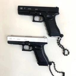 Liga G17 Pistola Modelo Memória, destacável Toy Gun Ornamento, Decoração para casa Artesanato, Pingente Keychain, Holiday Party Presentes, 1:3 - Image 3