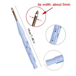Kit de caneta de agulha de perfuração de bordado mágico conjunto de ferramentas de costura cruzada ferramenta de tecelagem tapete tricô ferramenta de costura para diy costura artesanato arte - Image 2