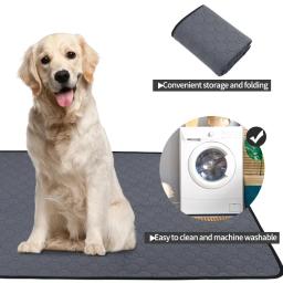 Reutilizável Dog Urine Mat Super Absorvente, Pet Pee Mat, Cat Puppy Training Fralda, Pet Shop Assento de carro, Assento de carro, Sofá - Image 5