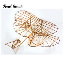 ELERC-Real Hawk DIY Craft, Kits De Construção De Mobiliário De Madeira, Presente De Natal, Brinquedos De Glider Otto Lilienthal - Image 4