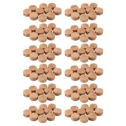 Water Key Water Key Spit Valve, Cork Pad para Trompete, Trombone, Acessórios de reparação, diâmetro 9mm, espessura 4mm, 100pcs - Image 1