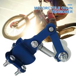 Tensor de corrente de polia com rodas guia, ferramentas de rolo ajustador, rolo tensor de ferro para 50cc-500cc atv motocross para dirt bike - Image 3