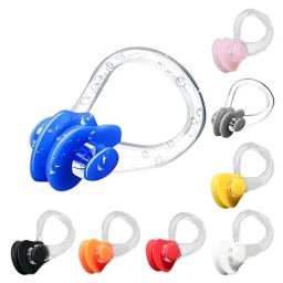 Reutilizável macio silicone natação nariz clip para adultos e crianças, confortável nariz clipes, surf engrenagem, equipamento de natação, quente, 2024 - Image 6