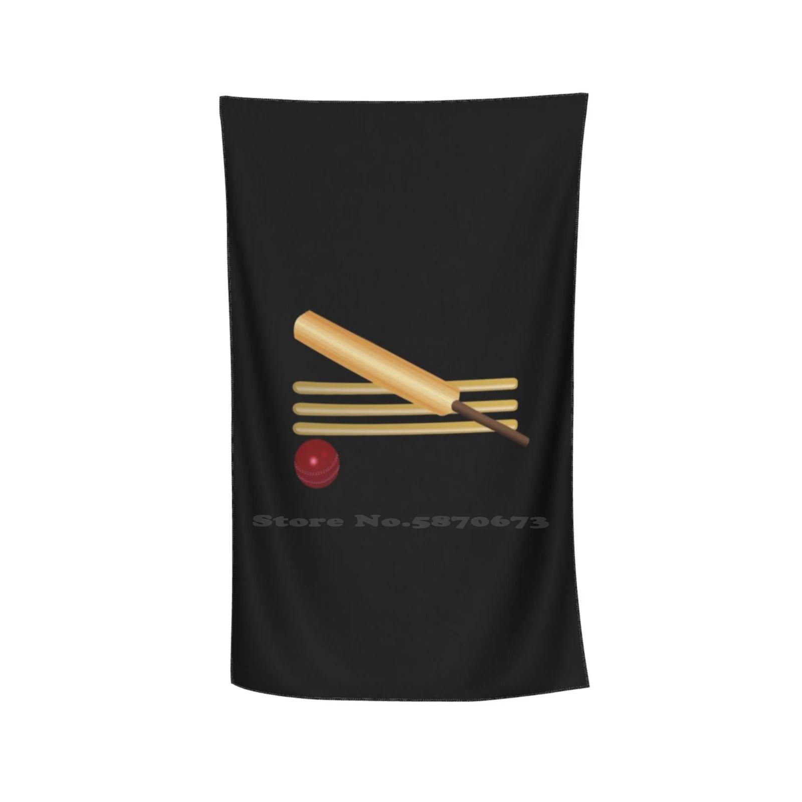Quick Dry Cricket Praia Toalha, Wicket macio, Bat e Bola, Jogo de Cricket, cyclia5050 - Image 1