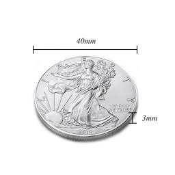 Moeda do Desafio da Estátua da Liberdade Unida, Presentes de Ano Novo, Moeda Comemorativa, Colecionáveis, Fine SCollection, 2011-2023, 13 peças - Image 3