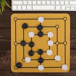 9 peças tabuleiro de xadrez morris família diversão estratégia de borracha para crianças mouse pad portátil mesa reunião festival presente engraçado - Image 2