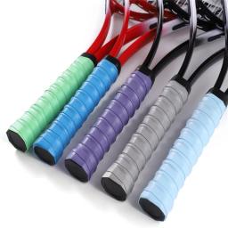 Raquete de tênis antiderrapante pu tênis overgrip sweat-absorvente cinto badminton aderência esportes suor-absorvente acessórios de tênis - Image 1