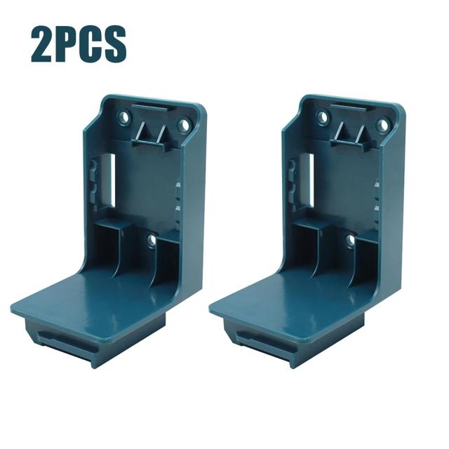 Suporte de Montagem de Bateria 2 em 1 para Ferramentas Elétricas Makita - Kit de 2/6 Peças com Acessórios de DIY e Armazenamento