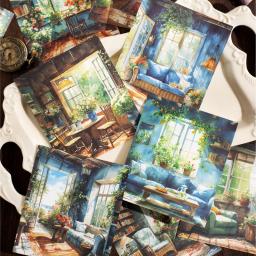 Cartões de scrapbooking, 30 pcs/lot, material de papel, estilo retro, para velhos tempos, junk journal - Image 2