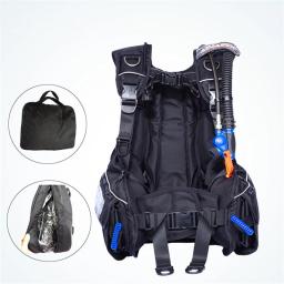 Compensador de flutuabilidade do mergulho autônomo, colete ajustável BCD Wetsuit, peso de liberação rápida, bolso integrado para pesca submarina - Image 1