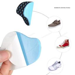 Protetores de Salto Respirável para Sneaker, Anti-Wear Pés Sapato Pads, Espessamento Sapato Acessórios, Ajustar o Tamanho, Alta Qualidade - Image 3