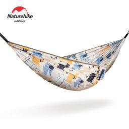 Naturehike-cama anti-rollover net, rede móvel, balanço duplo, acampamento ao ar livre, piquenique, pai e filho, verão - Image 1