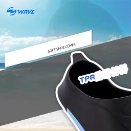 Sapatos De Mergulho De Silicone, Snorkel Fins, Nadadeiras De Natação, Curto, Salto Aberto, Tamanho De Viagem, Homens E Mulheres Adultos - Image 4