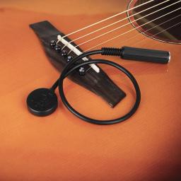 Material de borracha Piezo portátil captador acústico, acessórios para instrumentos musicais contato microfone para guitarra e violino - Image 2