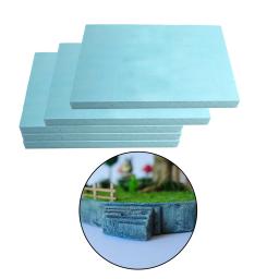Plataforma de alta-Densidade Placa de Espuma Modelo DIY Material de Areia Tabela Modelo de Construção Da Paisagem 5 Pçs/set Bordo Fácil de Cortar - Image 3