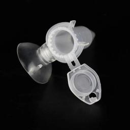Alimentador automático de animais, alta resistência, plástico, pequeno porte, colheita, camarão, ovo, fácil de limpar, alimentador de peixe branco - Image 3