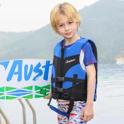 Colete de natação infantil, jaquetas de natação com alça virilha, assistência esportiva aquática, jaqueta flutuante, moda banho para menino e menina, verão - Image 6
