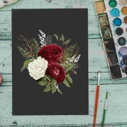 Papel de cartão preto a4 para artesanato, 20 folhas, pintura diy, origami artesanal, alta durabilidade, desempenho fino - Image 3
