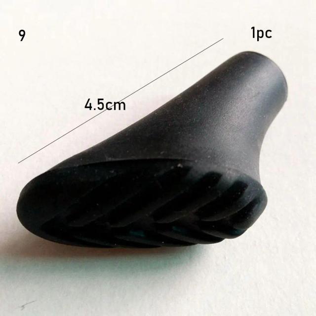Cano de Caminhada Telescópico Nordic Black - Bastão de Trekking e Muleta, Ideal para Aventuras ao Ar Livre
