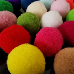 Brinquedos de Treinamento Interativo para Gatos, Gatinhos Criativos, Jogos Mini Pompoms, Bola de Pelúcia Stretch, Cat Supplies, Acessórios, 10 PCs, 20 PCs, 30PCs - Image 2