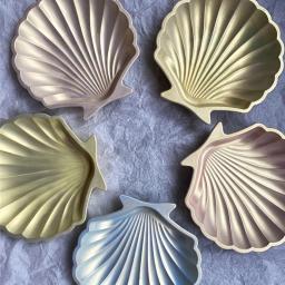 Molde De Silicone De Armazenamento Concreto Shell, DIY Gesso Shell - Image 1