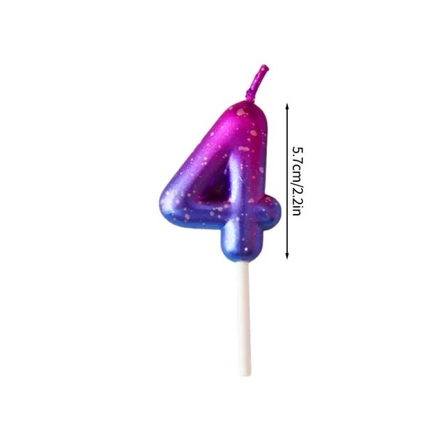 Velas de Aniversário Coloridas para Bolo - Decoração Longa e Festiva para Casamentos e Mesas de Celebração