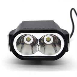 Farol LED para Scooter Elétrico e E-bike, Luz Externa Da Bicicleta, Elementos De Ciclismo, 36V, 48V, 60V - Image 4