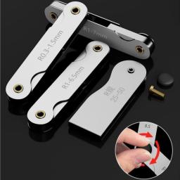 Alta precisão arco tocha ferramenta de medição, R0.3-1.5, R1-7, R7.5-15, R15.5-25, R25-50, R52-100, R26-80mm,, R calibre - Image 6