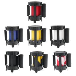 Parede retrátil Tape Barreira Montado, Sistema De Orientação Pessoal, demarcação Belt, Multidão Barreiras, Stanchions Segurança, 3 - Image 1