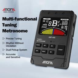 Metrônomo Digital recarregável para todos os instrumentos, sintonizador com Inglês Vocal Contagem, Tuning Modos, TAP Função - Image 1