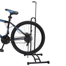 Indoor Vertical Bicicleta Stand, Bike Piso Estacionamento Rack, Garagem Armazenamento, Suporte Da Roda, Suporte Do Reparo, Mountain Bike, 3in 1 - Image 6